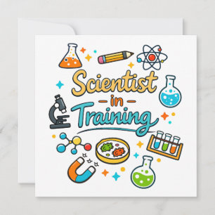 Convite para Jovem Cientista em Treinamento