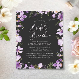 Convite para Lavanda Legista Bridal Brunch