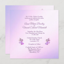 Convite para lavandas de Sinais de Casamento