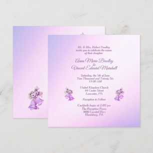 Convite para lavandas de Sinais de Casamento