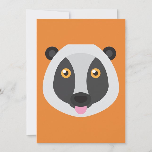 Convite para Lemur (Frente)