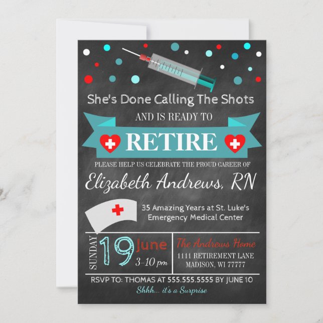 Convite Para Licença De Enfermeiro (Frente)