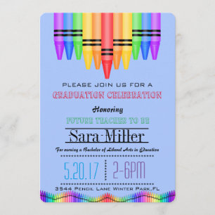 Convite Para Licenciamento De Professores Crayola