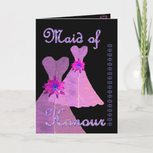 Convite para madrinhas de casamento - Brisos Rosa