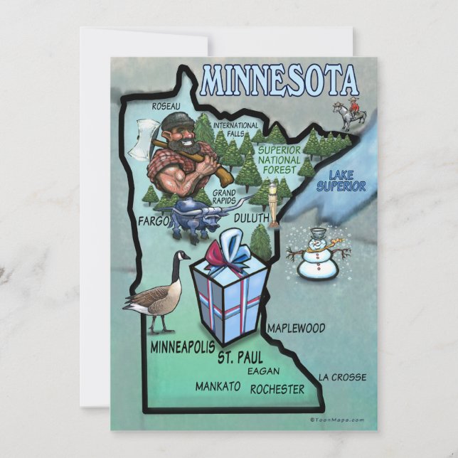 Convite para Minnesota (Frente)