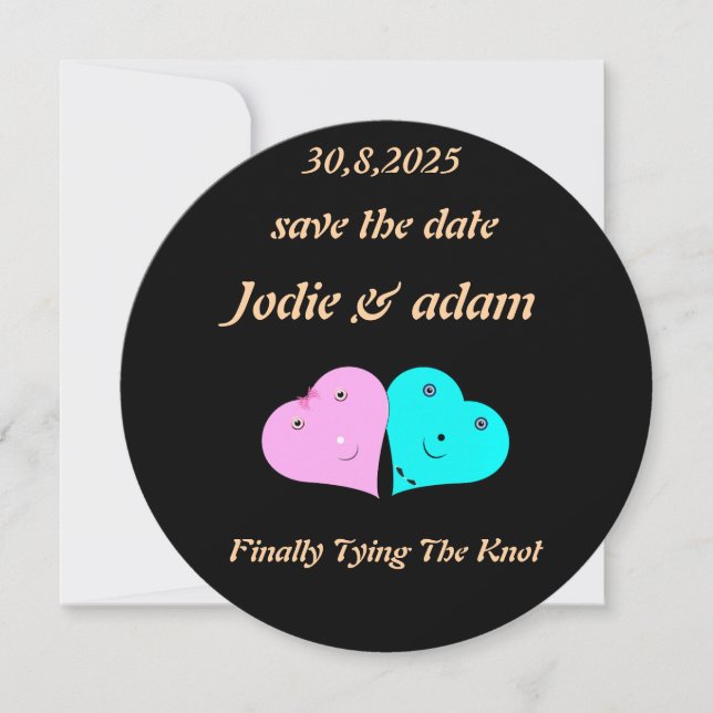 convite para mr & mrs (Frente)