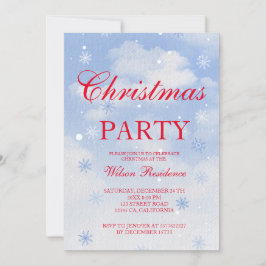 Convite para natais vintages