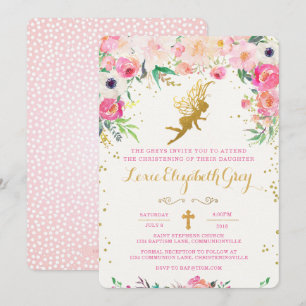 Convite para Natal de Fada Foral