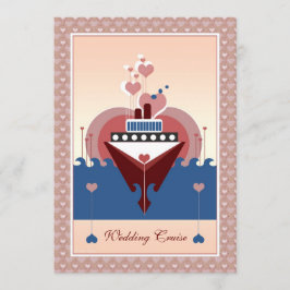Convite para Nave Cruzada de Casamento