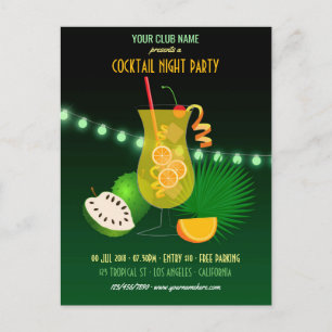 Convite para Noite de Coquetel de Clube/Corporativ