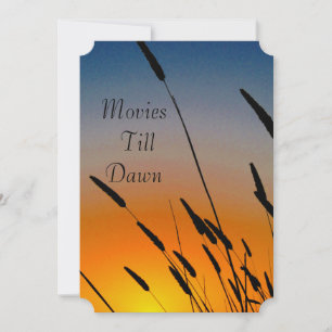 Convite para Noite de Filmes e Jogos