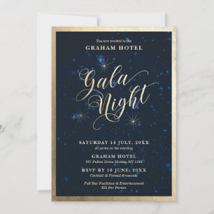 Convite para Noite de Gala sob o Céu Estrelado