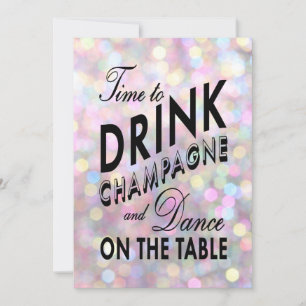 Convite para Noivados divertidos e lisos