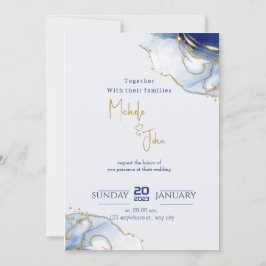 Convite para nossa celebração de casamento