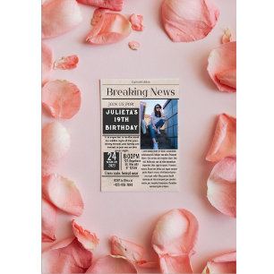 Convite para notícias