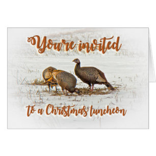 Convite para o almoço de Natal - Perus Selvagens n