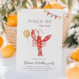 Convite para o Aniversário de Lagostas | Grupo de 