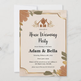 convite para o aquecimento doméstico cristão