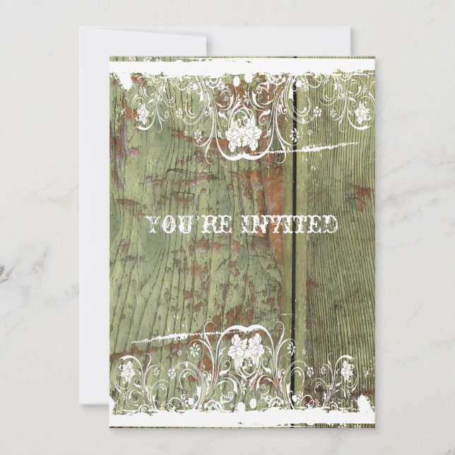 Convite para o aquecimento doméstico de madeira e  (Frente)