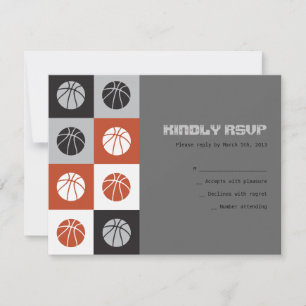 Convite para o Bar Mitzvah legal BASKETBALL