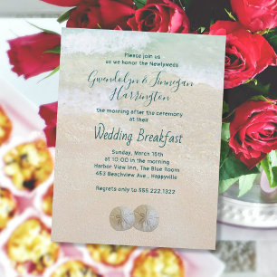Convite para o Café da Manhã de Casamento dos Dois
