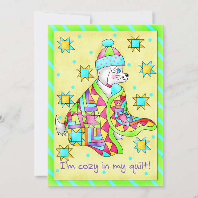 Convite para o cão Quilover Lover (Frente)