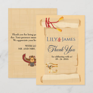 Convite para o casamento Patrimônio faraônico em p