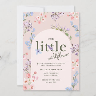 Convite para o Chá de Bebê da Nossa Pequena Garoti