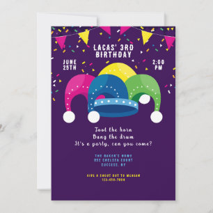 Convite para o Chapéu de Jester