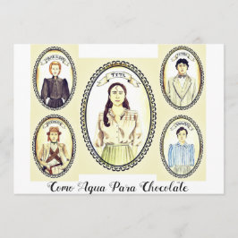 Convite para o Clube de Livro de Como Água Para Ch