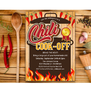 Convite para o Concurso de Chili