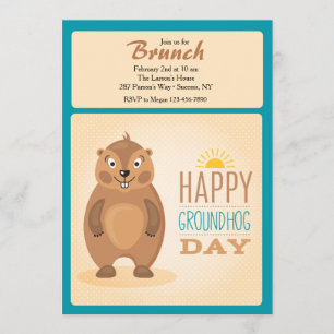 Convite para o Dia da Marmota