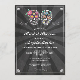 Convite para o Dia das Bruxas de Açúcar de Parte c