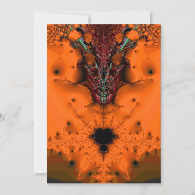 Convite para o Dia das Bruxas do Espírito Voodoo (Frente)