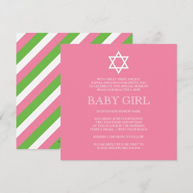 Convite para o dia de nomeação de pré-disquete - M (Frente/Verso)