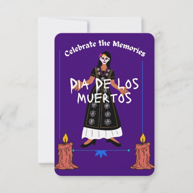 CONVITE PARA O DIA DOS MORTOS (Frente)