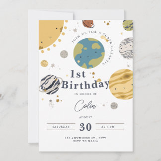 convite para o espaço sideral