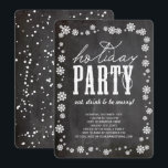 Convite para o Feriado de Quadros de Neve Brancos<br><div class="desc">Concebido por gordura*fa*estanho. Fácil de personalizar com seu próprio texto,  foto ou imagem. Para pedidos personalizados,  entre em contato direto com o . Aplicam-se taxas personalizadas. www.zazzle.com/fat_fa_tin www.zazzle.com/color_therapy www.zazzle.com/fatfatin_blue_knot www.zazzle.com/fatfatin_red_knot www.zazzle.com/fatfatin_mini_me www.zazzle.com/fatfatin_design www.zazzle.com/fatfatin_ink</div>