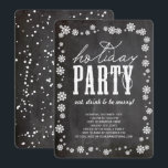 Convite para o Feriado de Quadros de Neve Brancos<br><div class="desc">Concebido por gordura*fa*estanho. Fácil de personalizar com seu próprio texto,  foto ou imagem. Para pedidos personalizados,  entre em contato direto com o . Aplicam-se taxas personalizadas. www.zazzle.com/fat_fa_tin www.zazzle.com/color_therapy www.zazzle.com/fatfatin_blue_knot www.zazzle.com/fatfatin_red_knot www.zazzle.com/fatfatin_mini_me www.zazzle.com/fatfatin_design www.zazzle.com/fatfatin_ink</div>