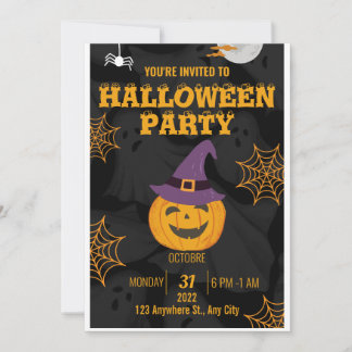 Convite para o Festa de Halloween 2024: Divertido!