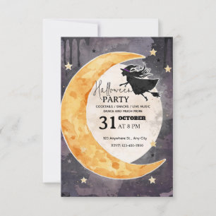 Convite para o Festa de Halloween - Editável
