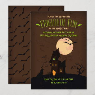 Convite para o Festa de Wolf Halloween