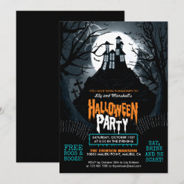 Convite para o festival de Halloween da Casa Assom
