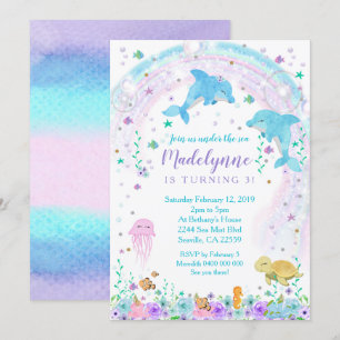 Convite Para O Golfinho, Golfinho Sob O Convite Pa