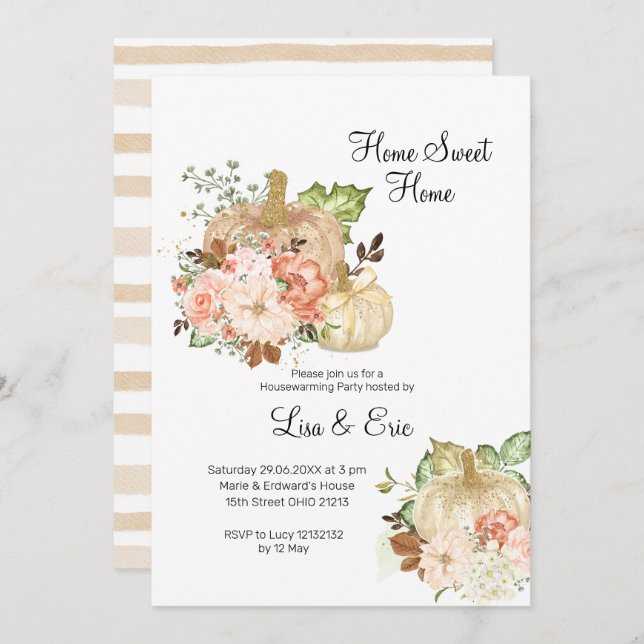 Convite para o Grupo de Aquecimento Familiar de Bo (Frente/Verso)