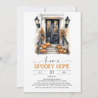 Convite para o lar de Halloween, Nova Festa de Cas