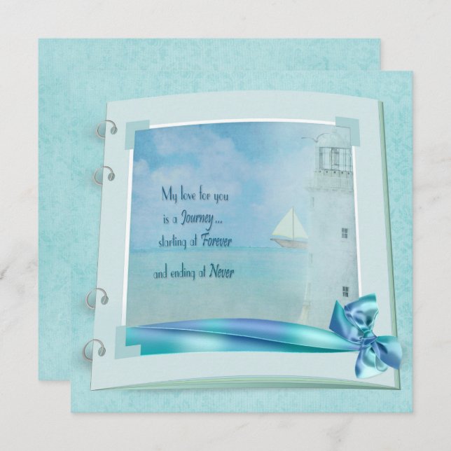 Convite para o Livro de Casamentos de Farol (Frente/Verso)