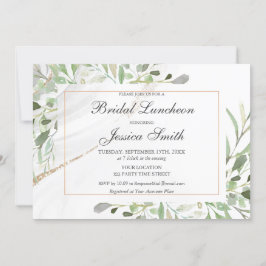 Convite para o Luncheon de Watercolor Bridal