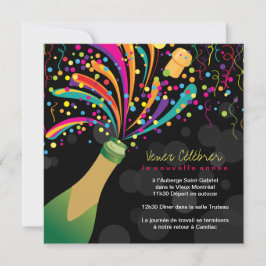 Convite para o notário La Nouvelles Années