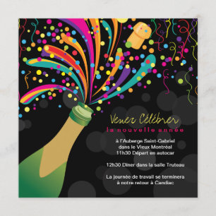 Convite para o notário La Nouvelles Années